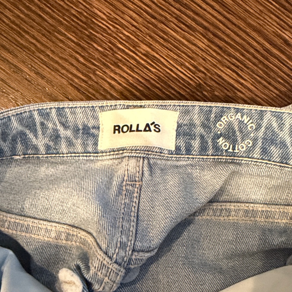 ROLLA'S High Rise Dusters Bootcut Jeans 24 - Picture 2 of 3